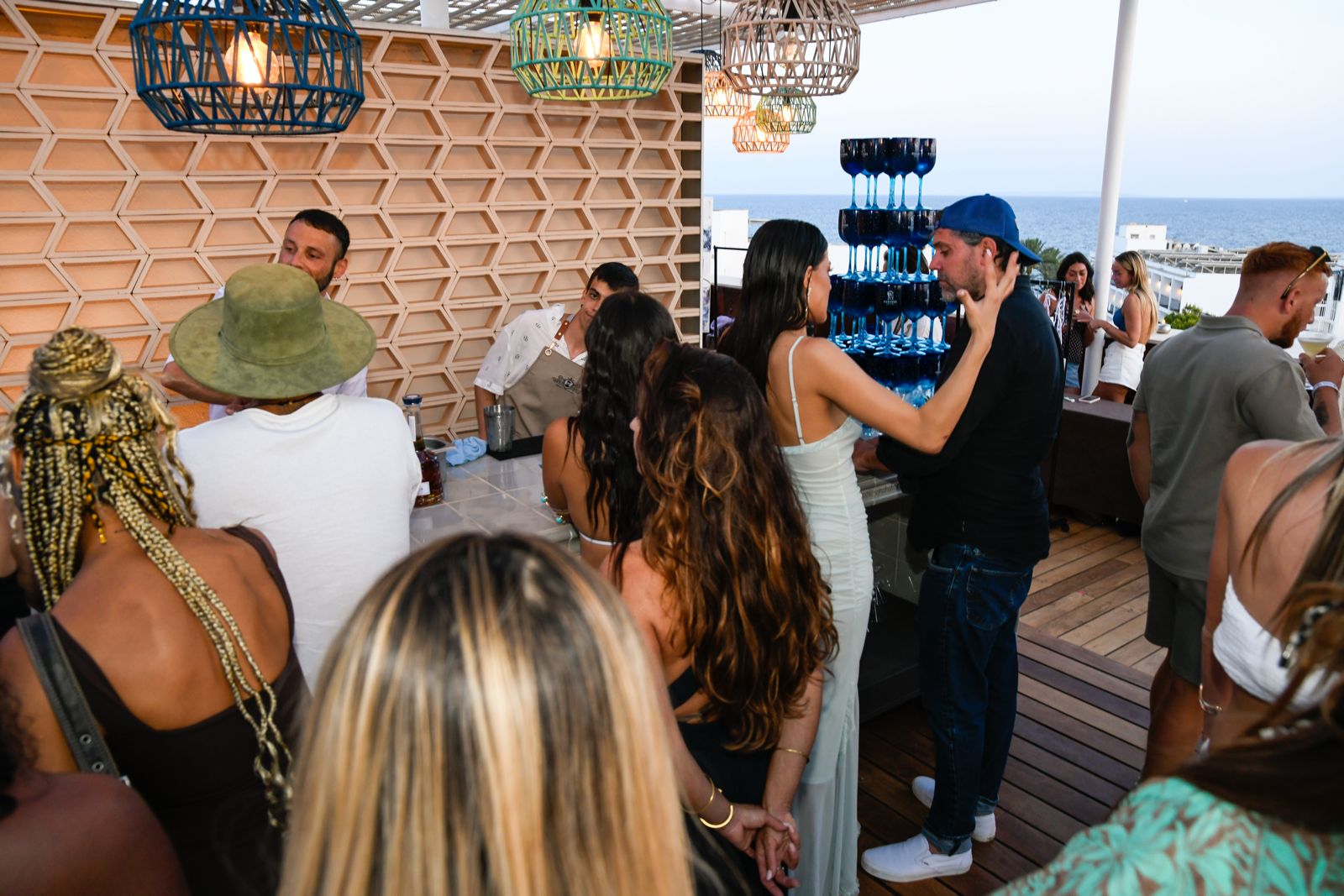 Bespoke Cocktail Bar Service | Ibiza Vibes | Luxury Mobile Bar UK